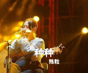 陈粒《种种吉他谱》(A调)