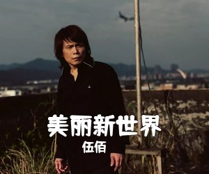 伍佰《美丽新世界吉他谱》(G调)