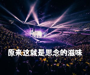 《原来这就是思念的滋味吉他谱》(C调)