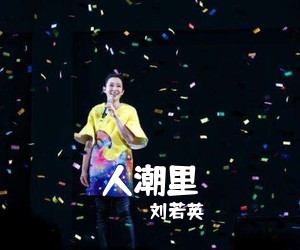 刘若英《人潮里吉他谱》(F调)