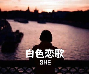 SHE《白色恋歌吉他谱》(C调)