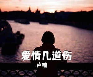卢喃《爱情几道伤简谱》