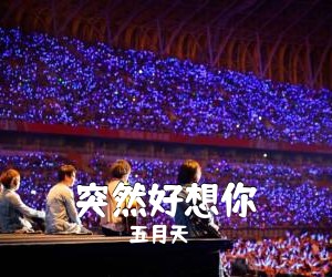 五月天《突然好想你吉他谱》(C调)
