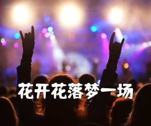 《花开花落梦一场吉他谱》(G调)