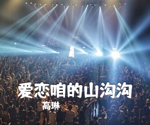 高琳《爱恋咱的山沟沟简谱》