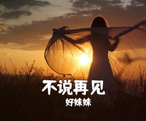 好妹妹《不说再见吉他谱》