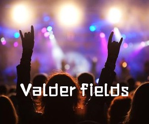 《Valder fields吉他谱》