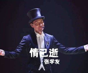 张学友《情已逝吉他谱》(D调)