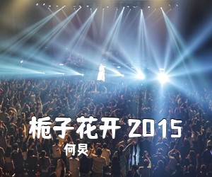 何炅《栀子花开 2015吉他谱》