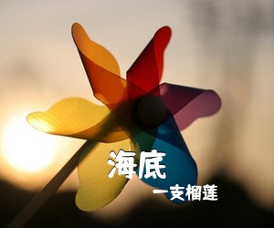 一支榴莲《海底吉他谱》(G调)