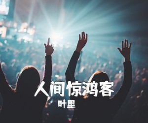 叶里《人间惊鸿客吉他谱》(C调)