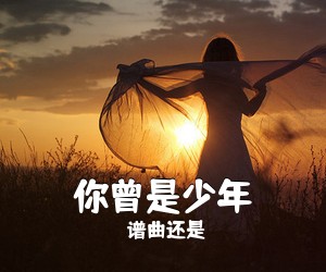 谱曲还是《你曾是少年吉他谱》