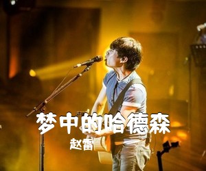 赵雷《梦中的哈德森吉他谱》(C调)