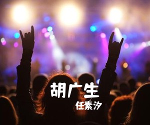 任素汐《胡广生吉他谱》(C调)