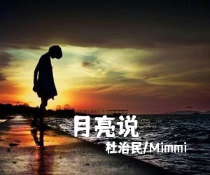 杜治民/Mimmi《月亮说吉他谱》(C调)