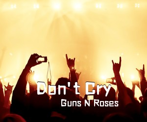 Guns N Roses《Don't Cry吉他谱》