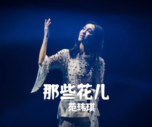 范玮琪《那些花儿吉他谱》