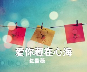 红蔷薇《爱你藏在心海简谱》
