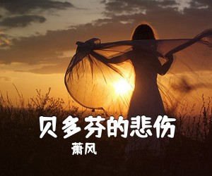 萧风《贝多芬的悲伤简谱》