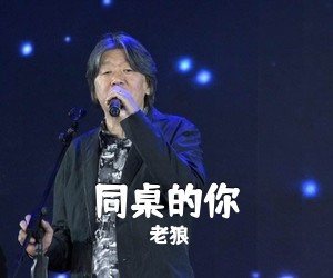老狼《同桌的你吉他谱》(G调)