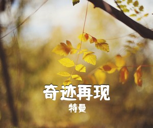 特曼《奇迹再现吉他谱》(G调)