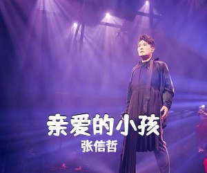 张信哲《亲爱的小孩吉他谱》(C调)