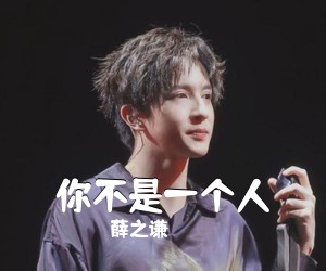 薛之谦《你不是一个人吉他谱》(G调)