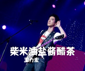 王力宏《柴米油盐酱醋茶吉他谱》(F调)