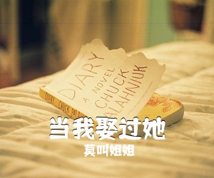 莫叫姐姐《当我娶过她吉他谱》(C调)