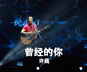 许巍《曾经的你吉他谱》(C调)