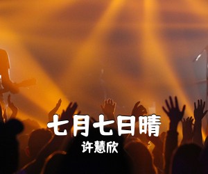 许慧欣《七月七日晴吉他谱》(A调)