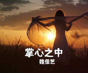 魏佳艺《掌心之中吉他谱》(C调)