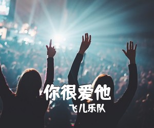 飞儿乐队《你很爱他吉他谱》(G调)