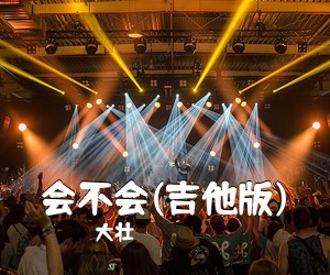 大壮《会不会(吉他版)吉他谱》