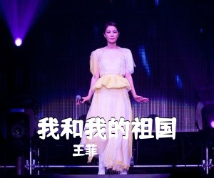 王菲《我和我的祖国吉他谱》(C调)