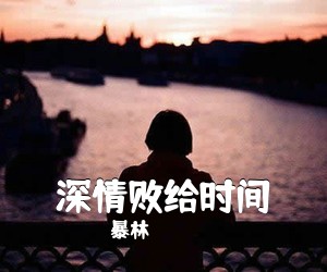 暴林《深情败给时间简谱》