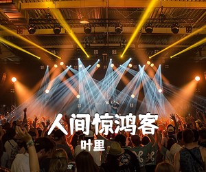叶里《人间惊鸿客吉他谱》(C调)