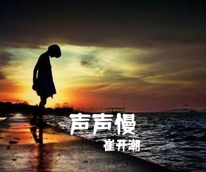 崔开潮《声声慢吉他谱》(C调)