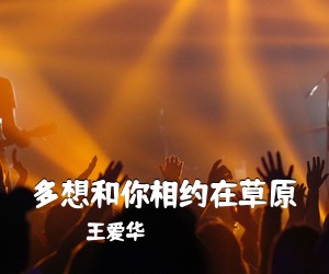 王爱华《多想和你相约在草原简谱》