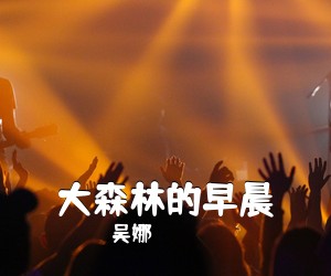吴娜《大森林的早晨简谱》
