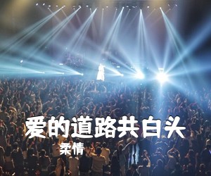 柔情《爱的道路共白头简谱》