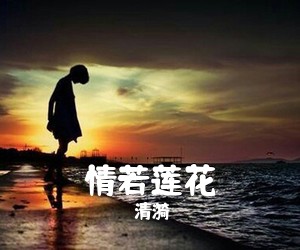 清漪《情若莲花简谱》