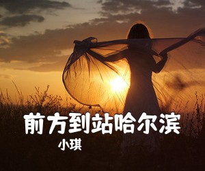 小琪《前方到站哈尔滨吉他谱》(C调)