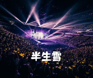 《半生雪吉他谱》(G调)