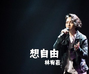 林宥嘉《想自由吉他谱》(G调)