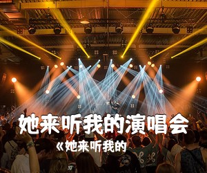 《她来听我的《她来听我的演唱会吉他谱》(G调)