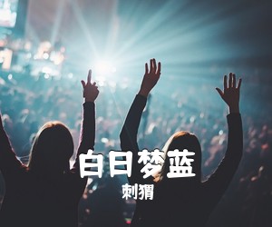 刺猬《白日梦蓝吉他谱》(D调)