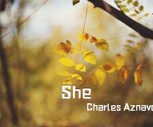 Charles Aznavour《She简谱》