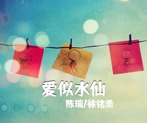 陈瑞/徐铭浩《爱似水仙简谱》