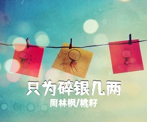 周林枫/桃籽《只为碎银几两吉他谱》(C调)
